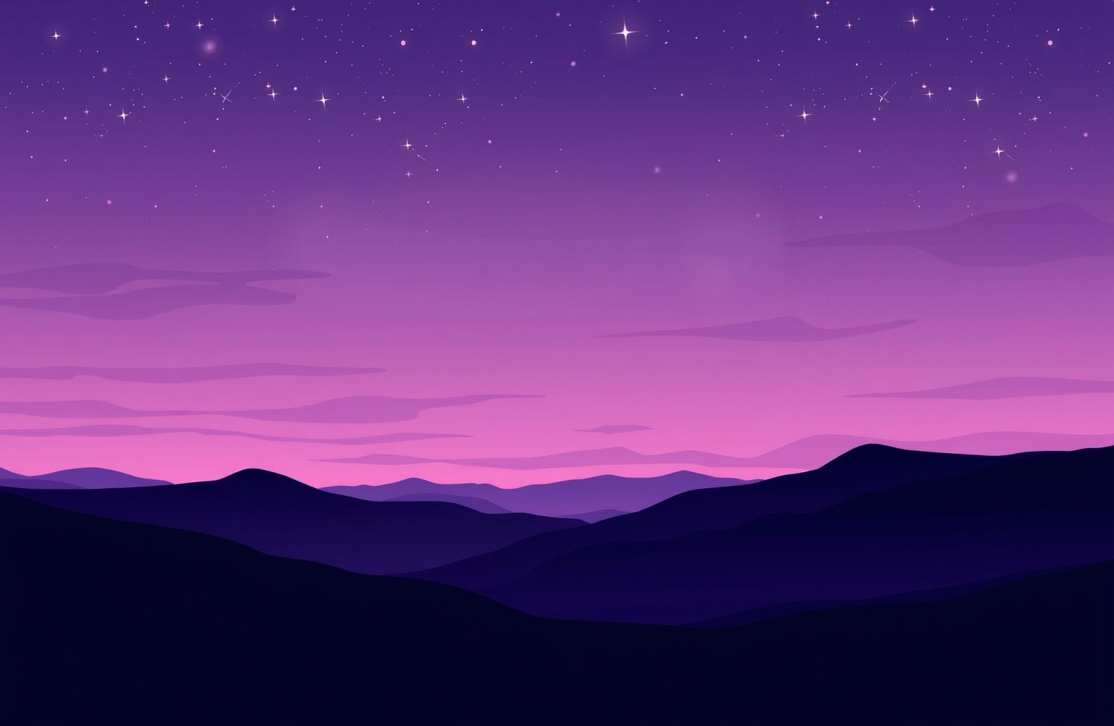 Cool Purple Aesthetic Wallpaper