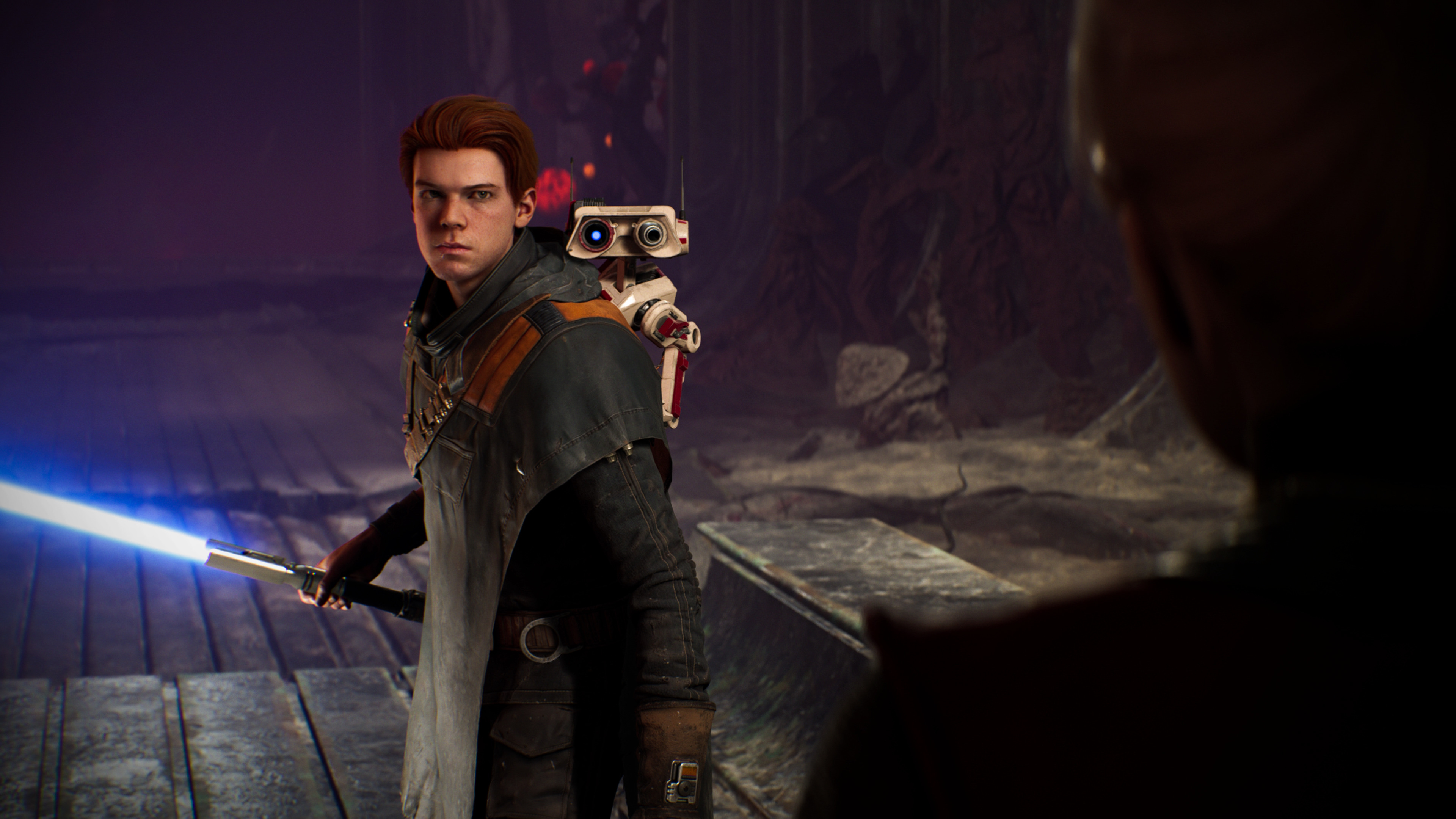 Lightsaber Cal Kestis Star Wars Video Game Jedi Wallpaper