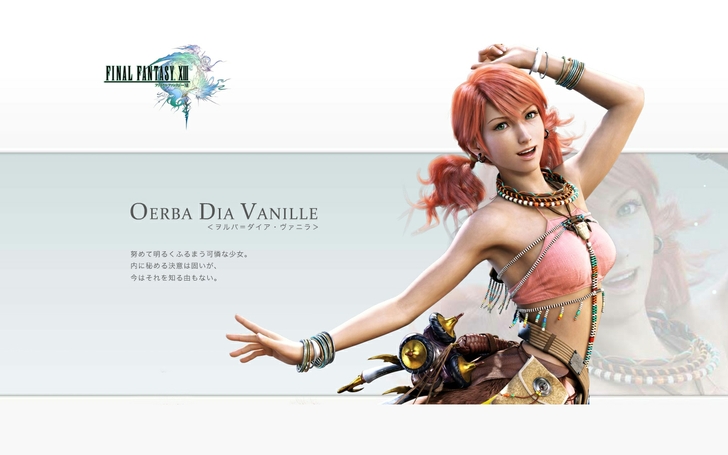 Vanille Wallpaper Video Games Final Fantasy Xiii Oerba Dia X