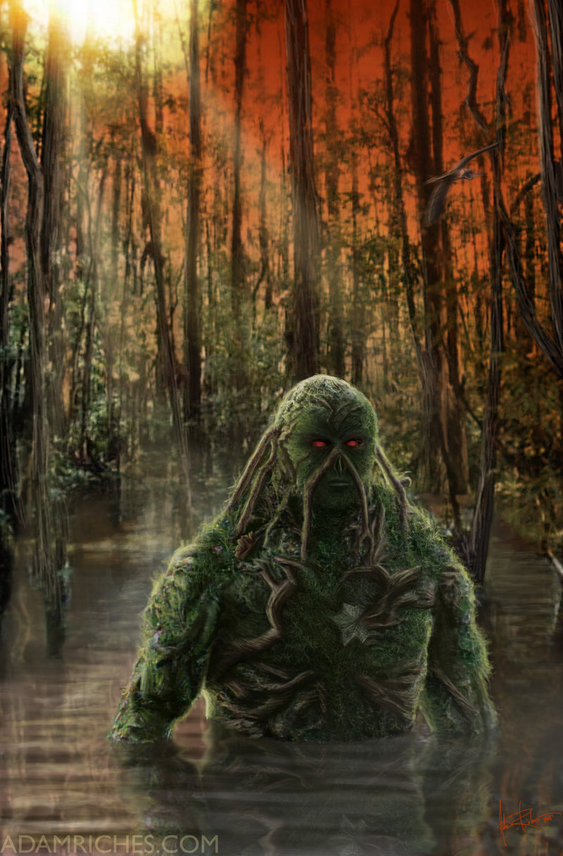 Swamp Thing By Adamriches