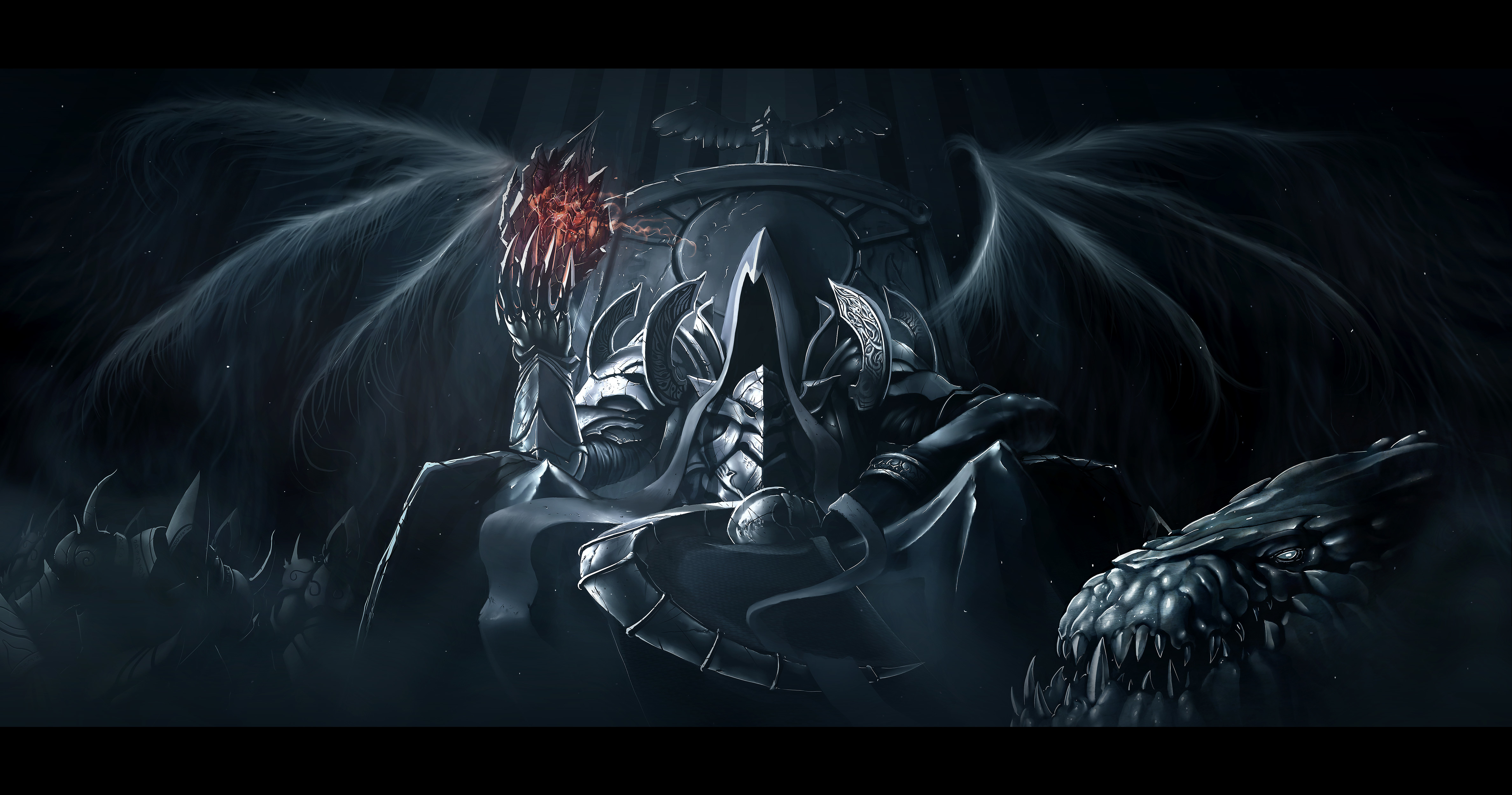 Wallpaper Malthael Diablo Darkness Demons Iii Reaper Of