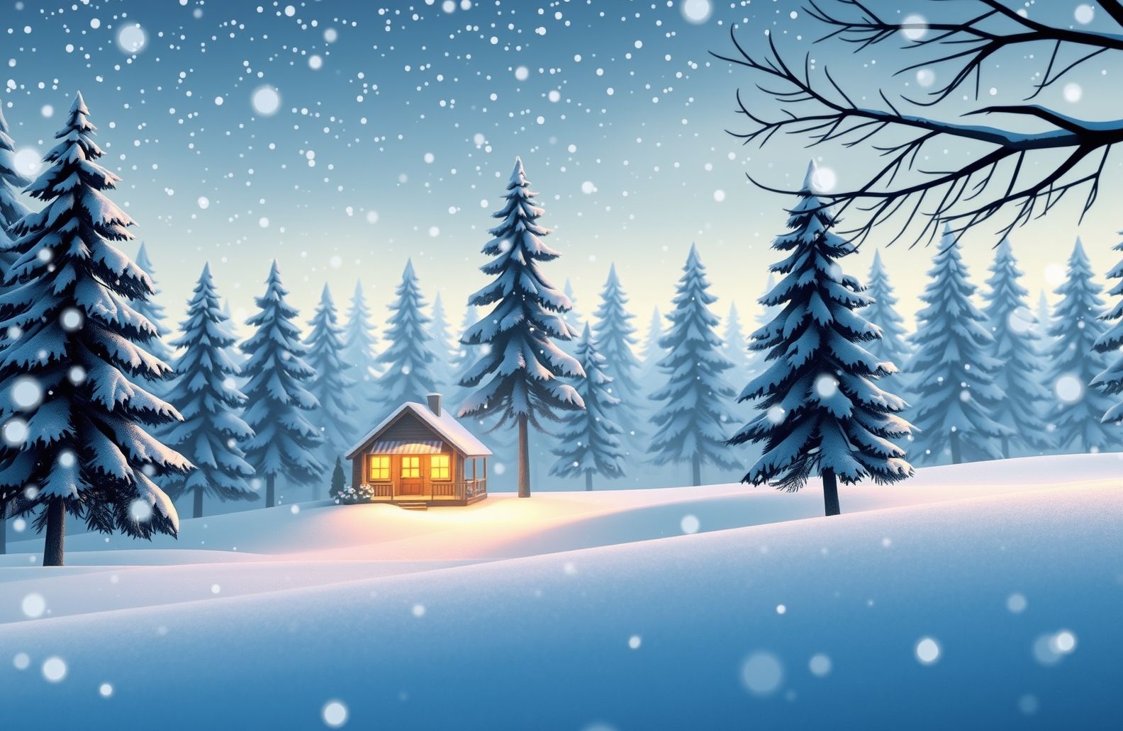 Animated Winter Screensavers And Wallpaper