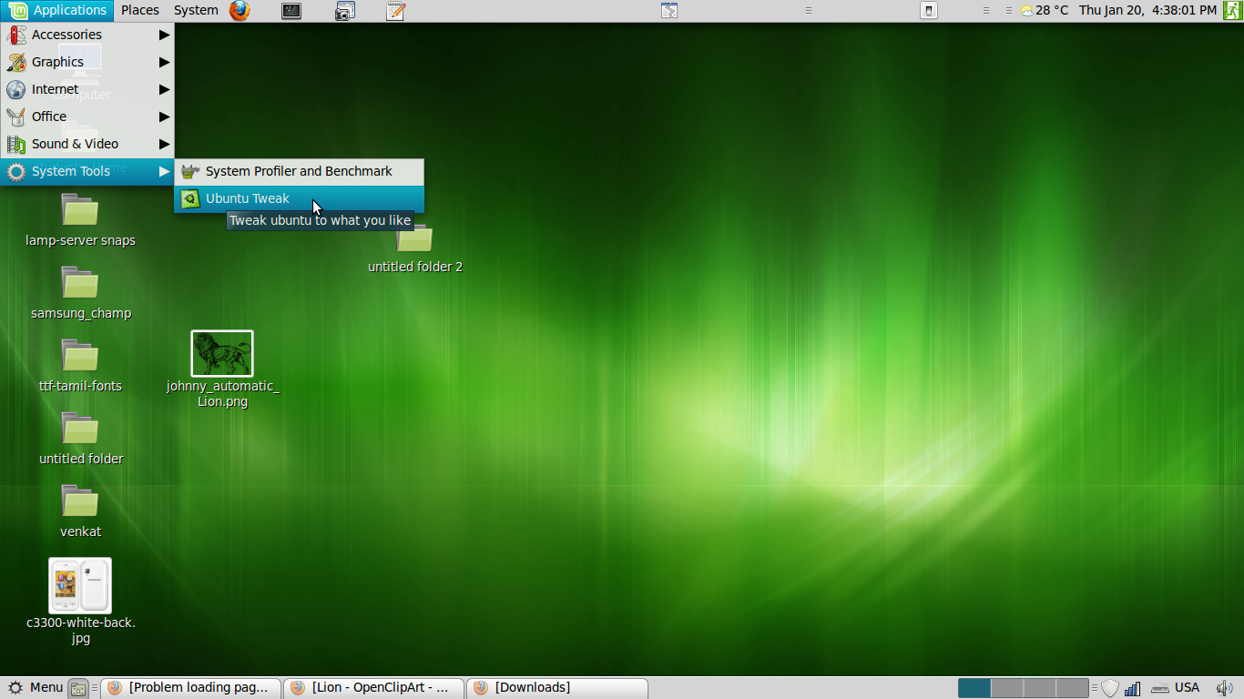 Free download Changing Login background in Linux MintUbuntu my linux world [1366x768] for your