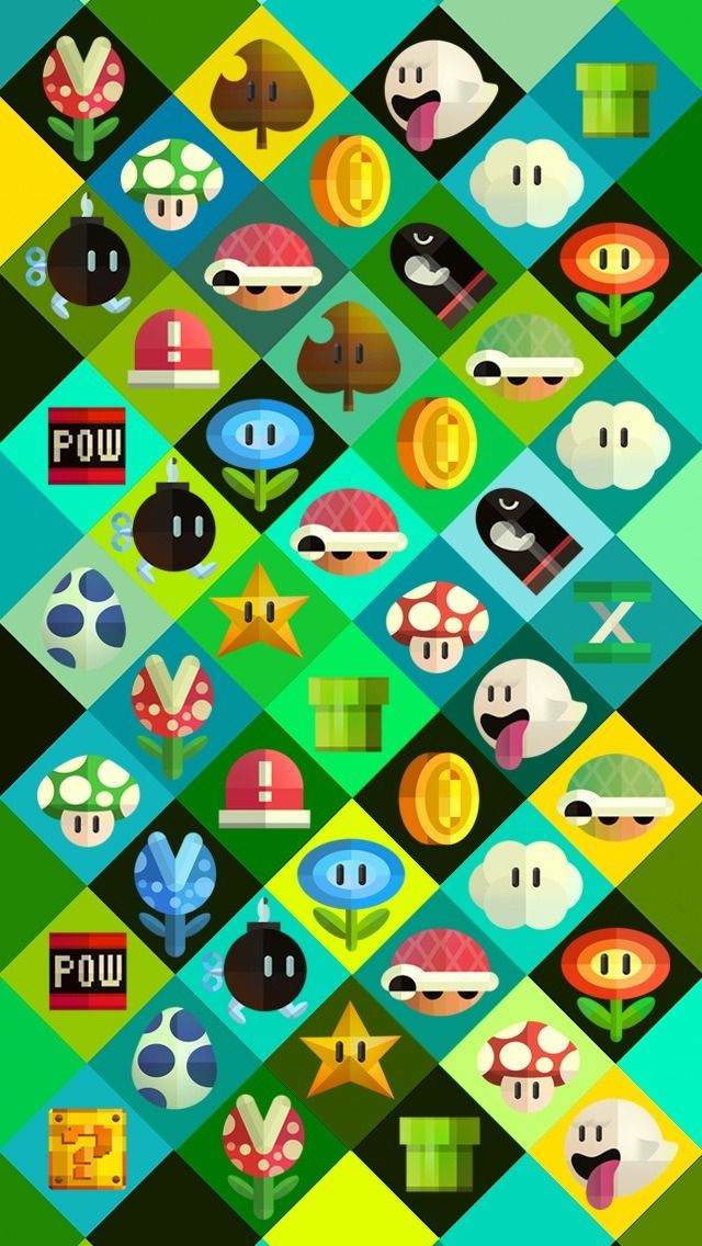 50 Super Mario Phone Wallpaper On Wallpapersafari