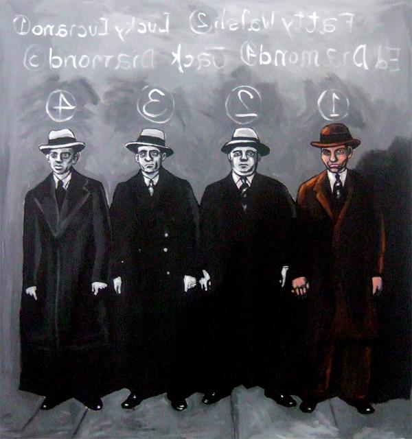 Italian Mafia Art Gangsters By 2minello