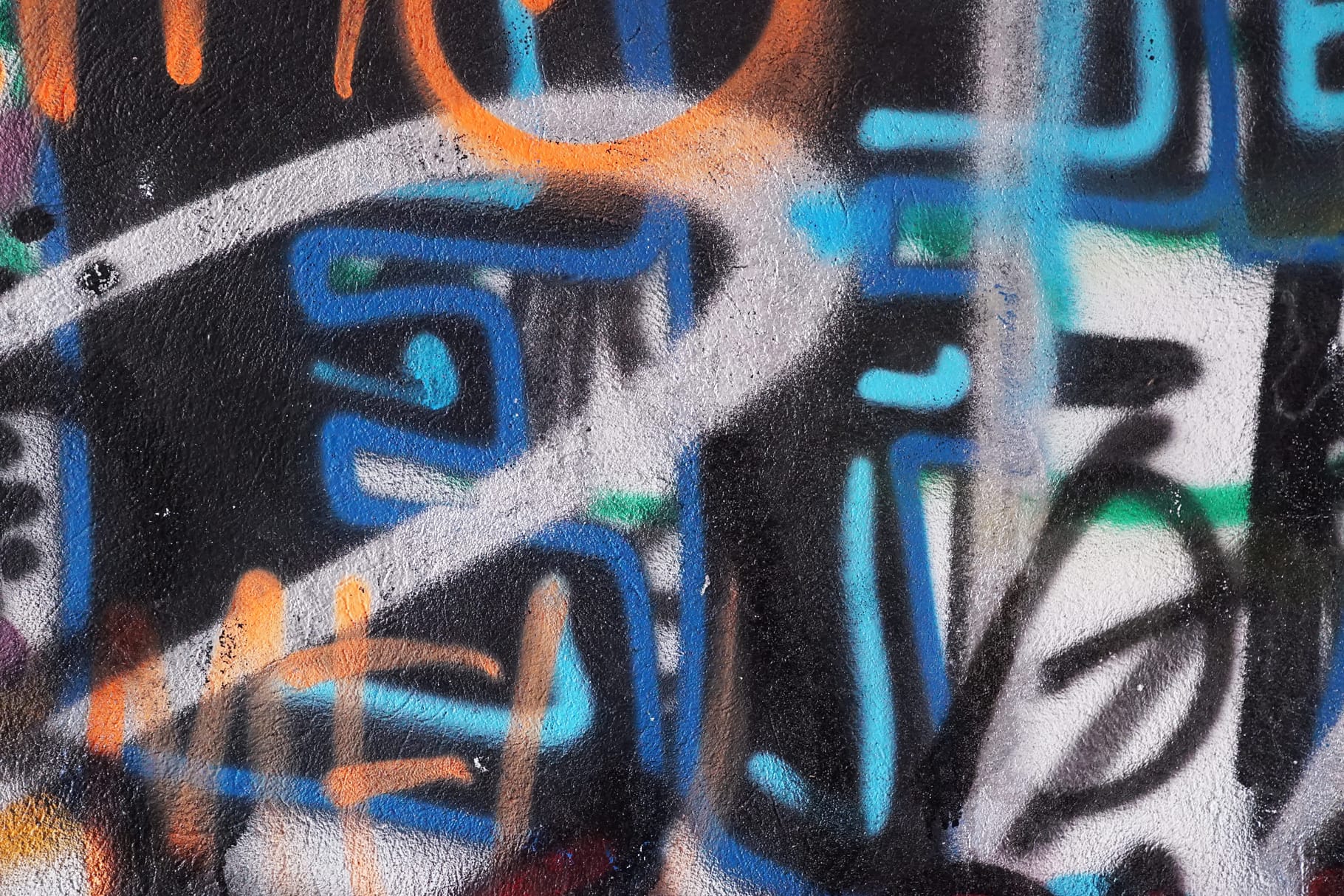 Graffiti Textures Wallpaper