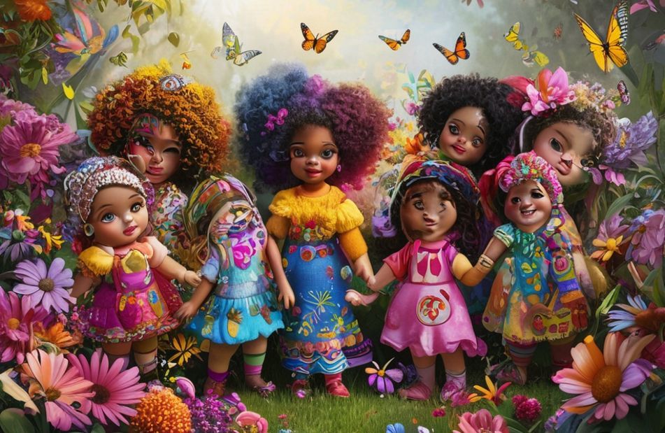 Cute Dolls Wallpaper