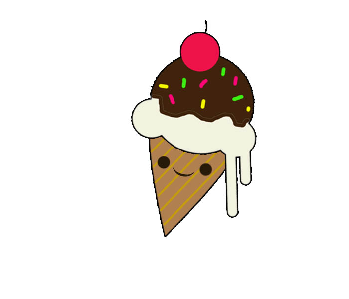 cute ice cream by retroicecream on