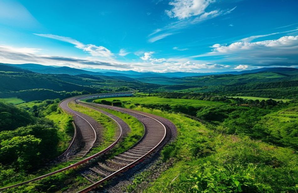 Hd Train Tracks Wallpaper