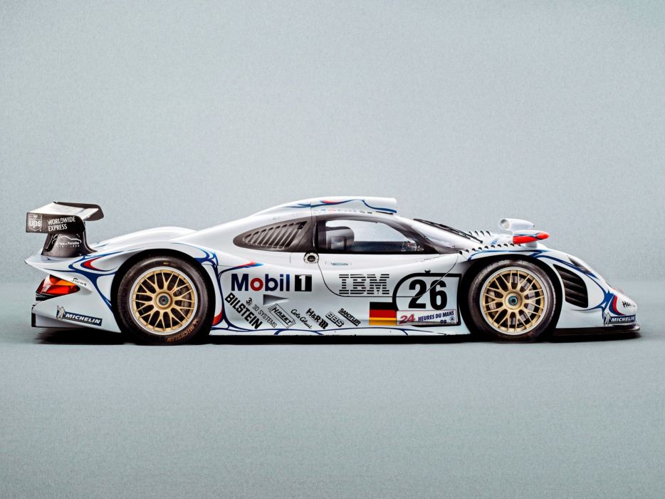 Porsche Gt1 Le Mans Race Racing G Wallpaper