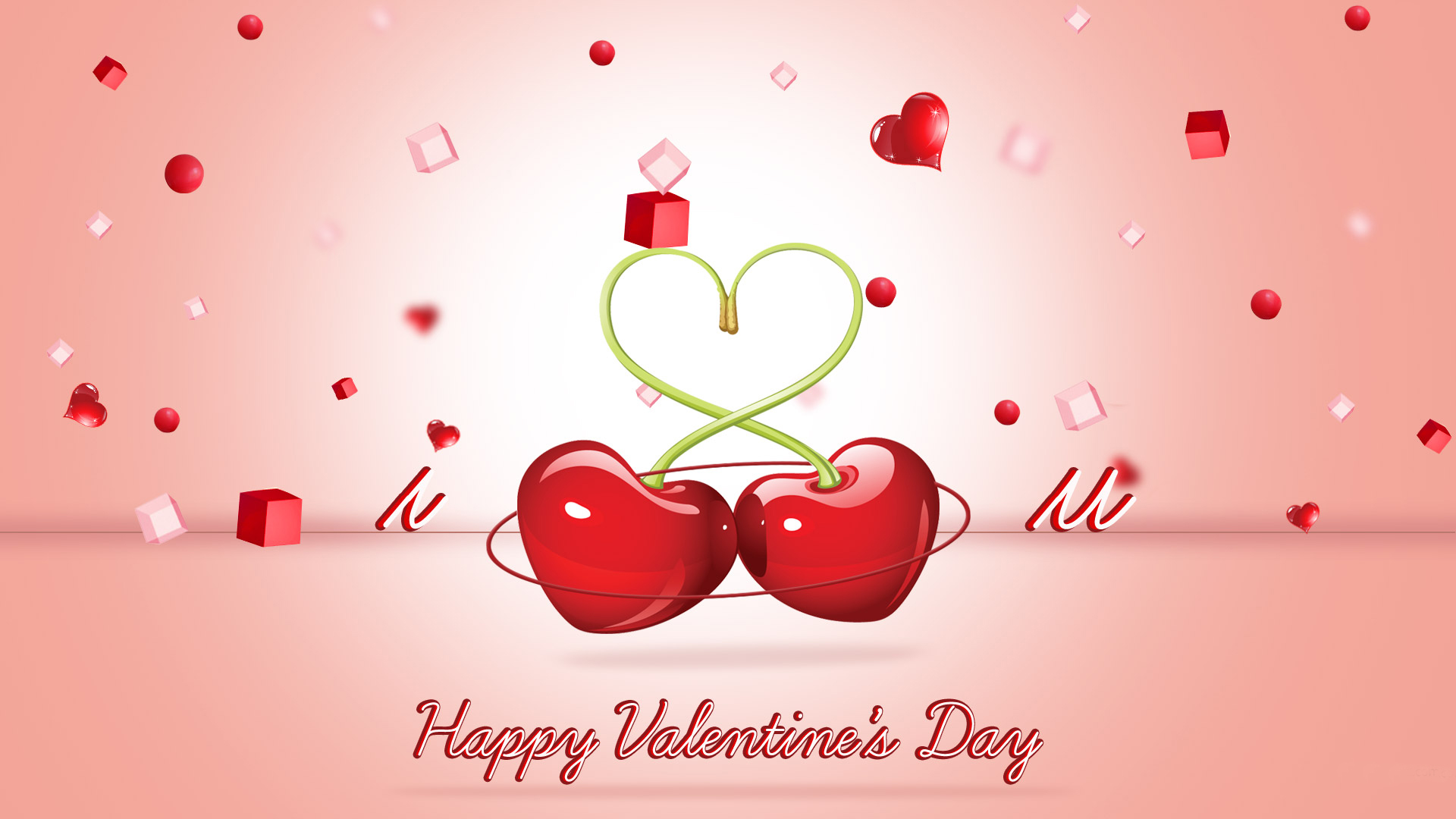 3D render Valentine day illustration graphics , love romance wallpaper  ,heart shape isolated background , happy valentines day Stock Photo - Alamy