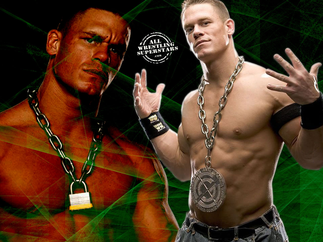 American Acplished Wrestler John Cena In A Great Pose With His