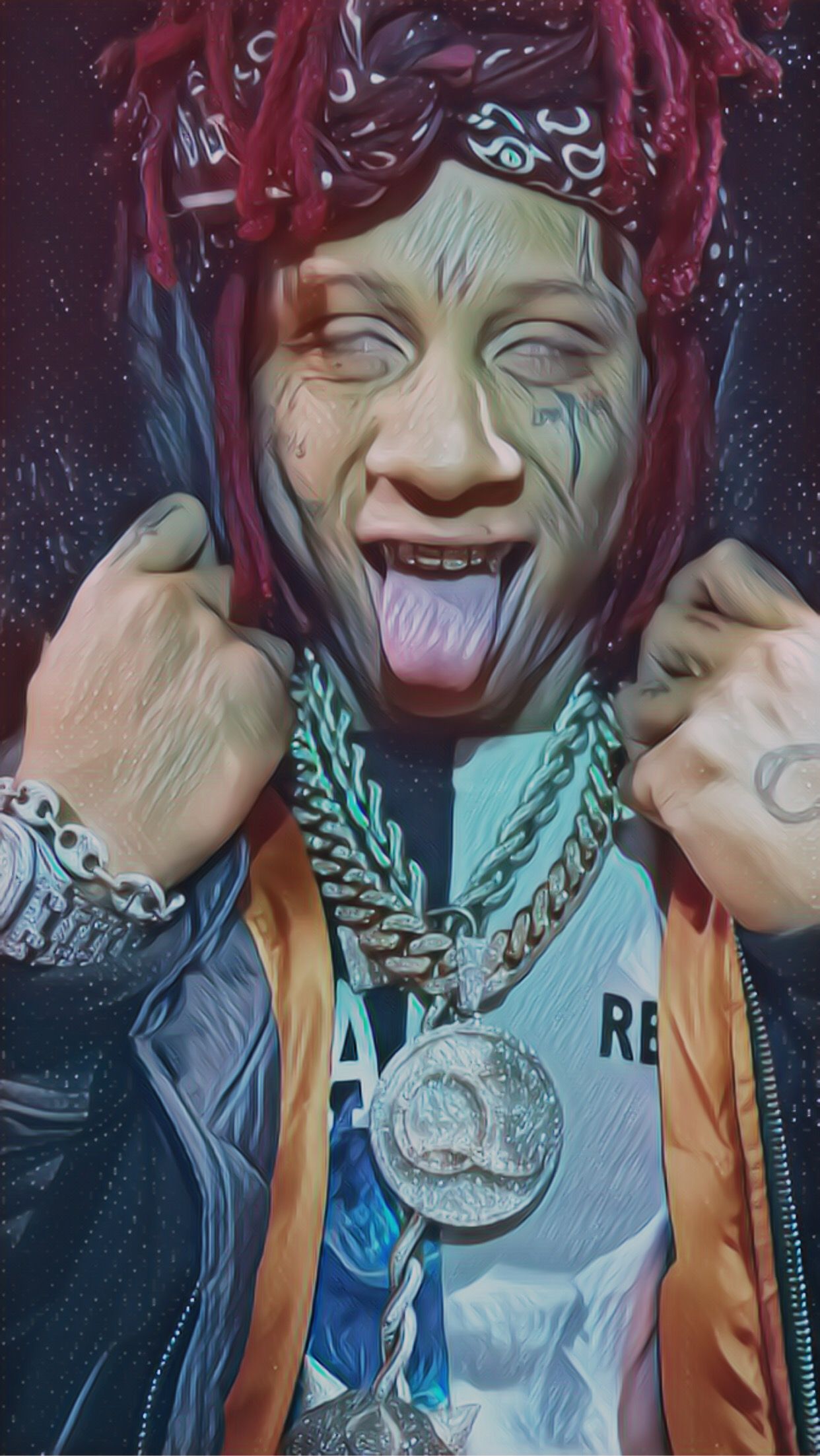 Free download The Beast 1400 TRIPPIEREDD Iphone wallpapers Trippie redd  [1242x2205] for your Desktop, Mobile & Tablet | Explore 55+ Illuminati  Supreme iPhone Wallpaper | Illuminati Wallpaper, Illuminati Wallpapers,  Illuminati Wallpaper iPhone