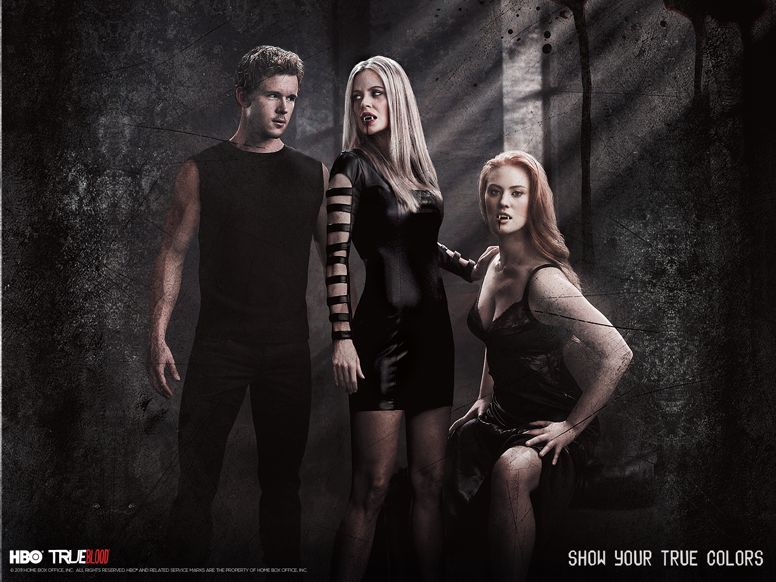 True Blood Season Wallpaper Stock Photos