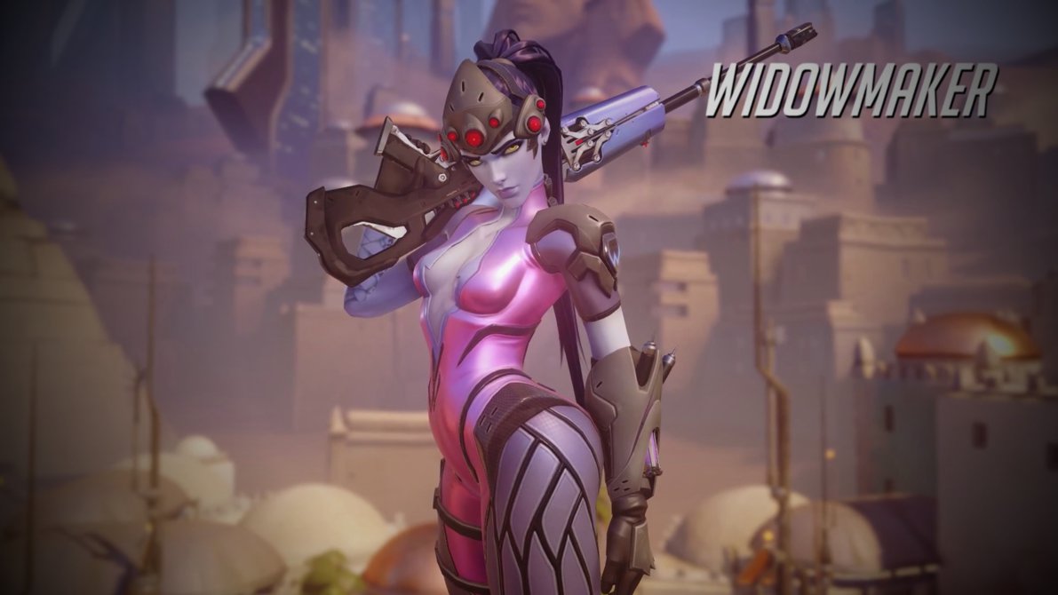 Overwatch Widowmaker Portrait Wallpaper
