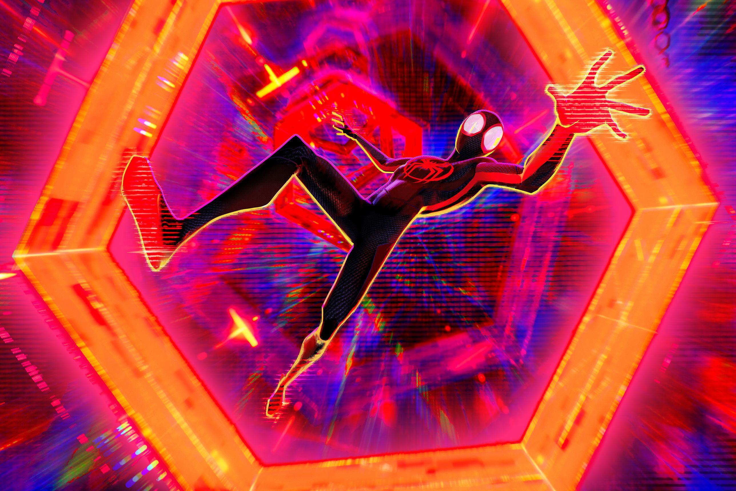 Spider Man Across the Spider Verse trailer Miles Morales goes