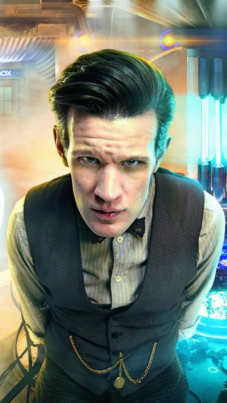 Doctor Who Matt Smith iPhone 5c 5s Wallpaper