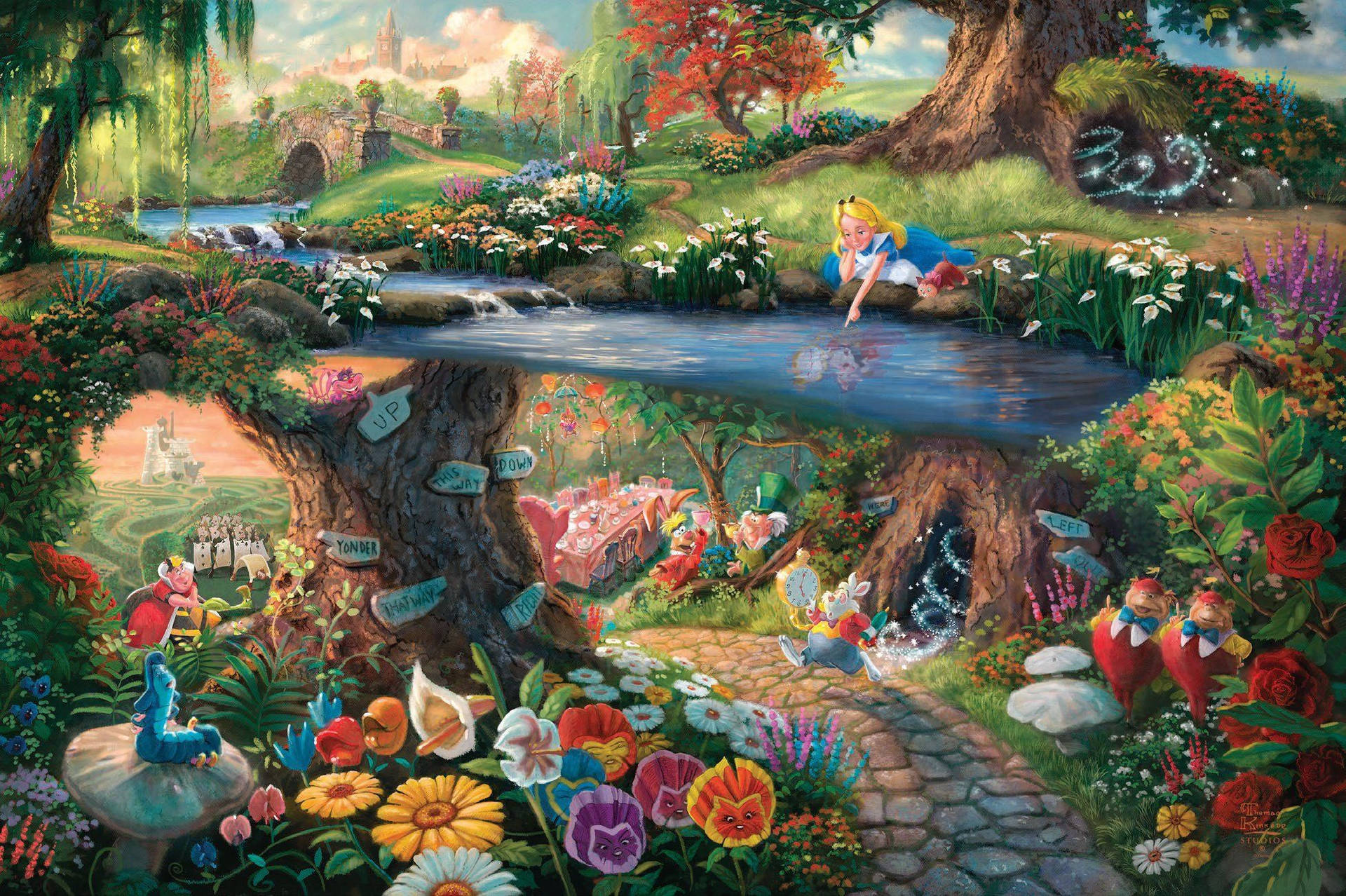 Alice In Wonderland Wallpaper