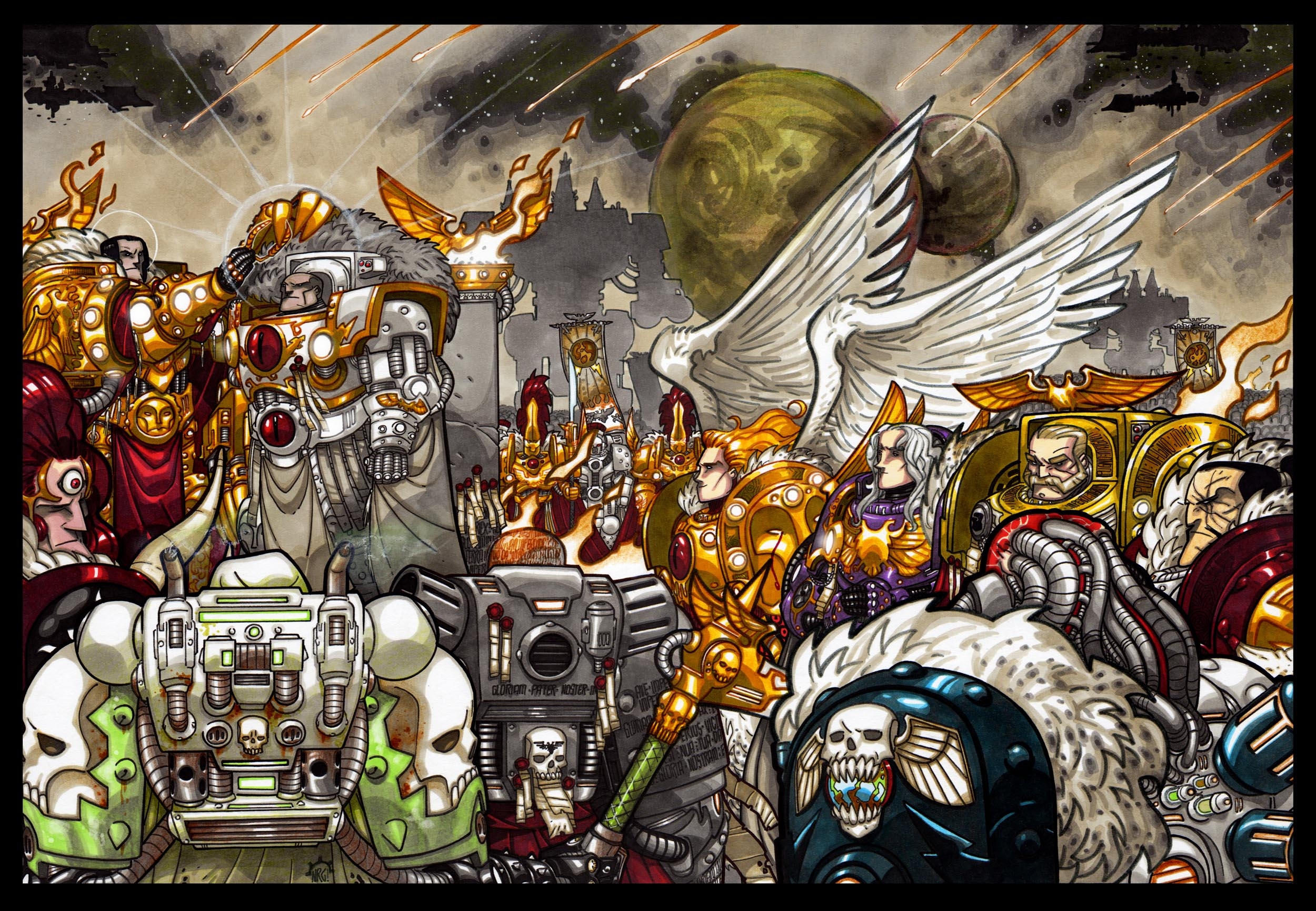 Wings Primarch Wallpaper High Quality