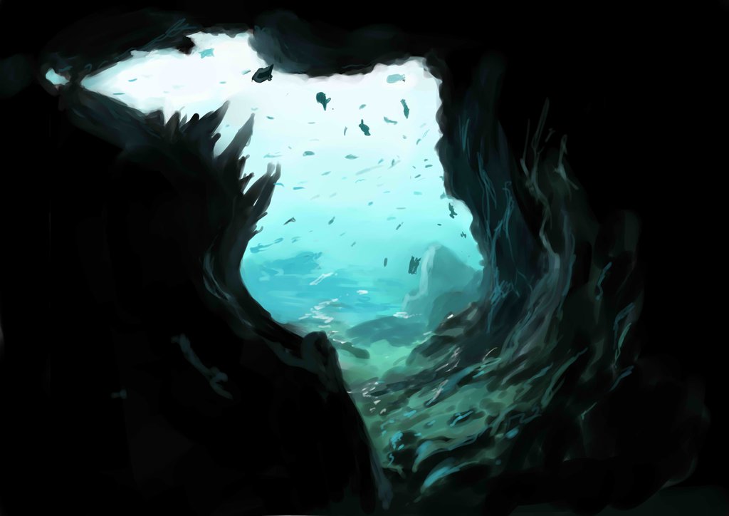 [48+] Underwater Cave Wallpaper on WallpaperSafari