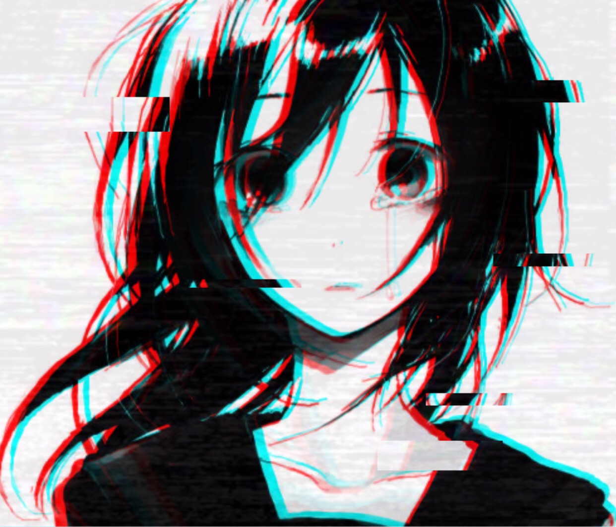 Sad Anime Smoking Aesthetic Girl Wallpaper
