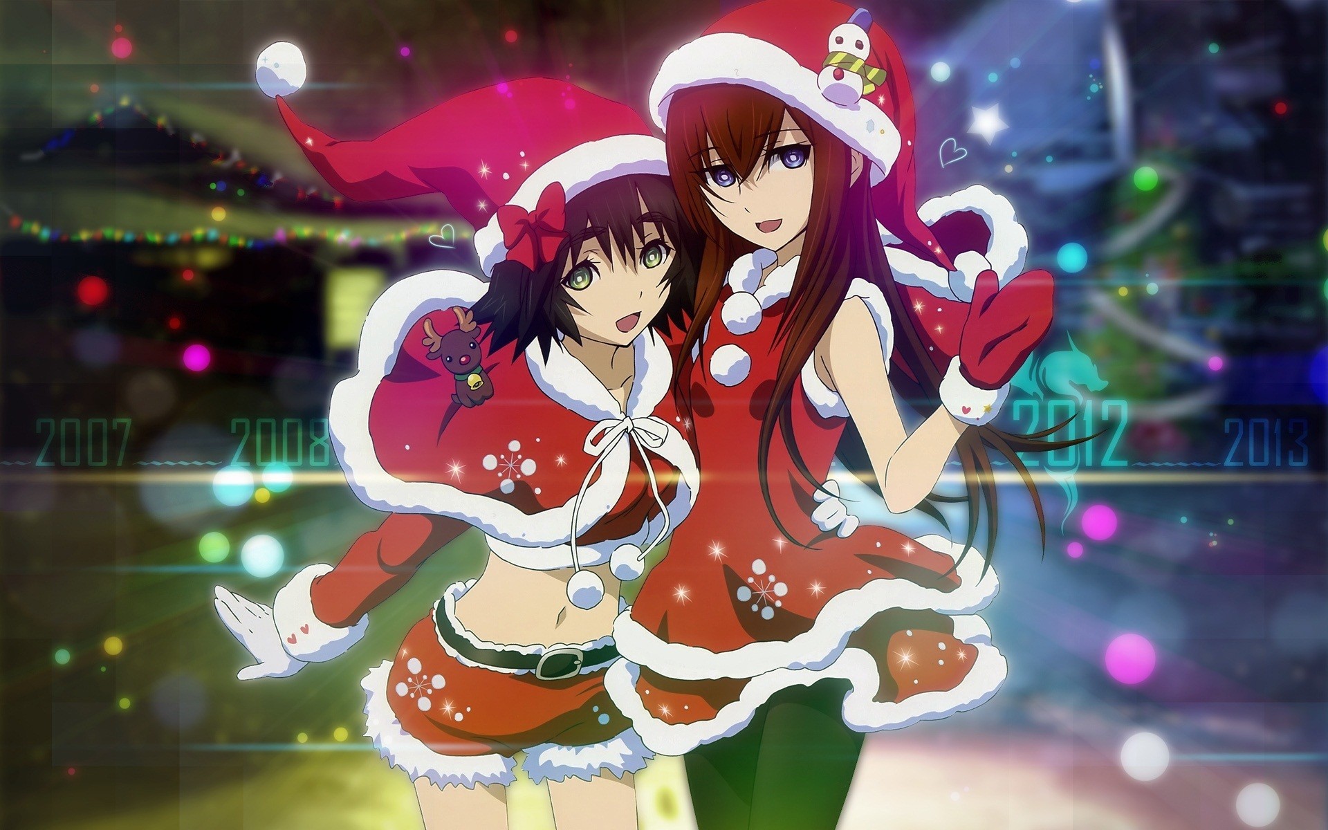 Anime Christmas Background Wallpaper 102137 - Baltana