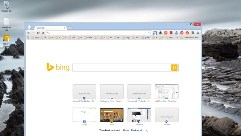 To Get A Less Distracting Bing And Better Chrome Tab Pureinfotech