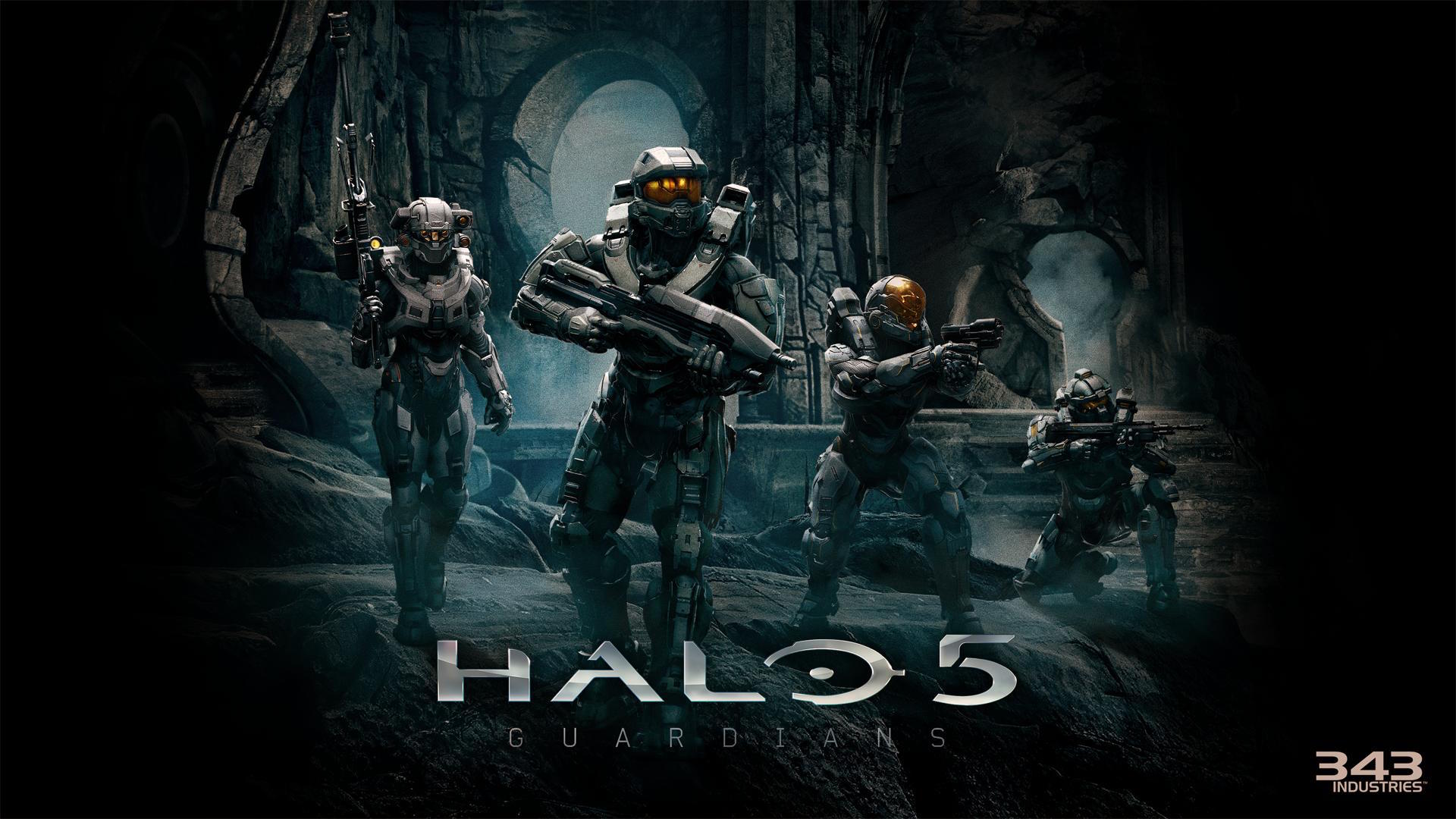 Halo Guardians Key Art Teaser Pleted Master Chief S Blue Team