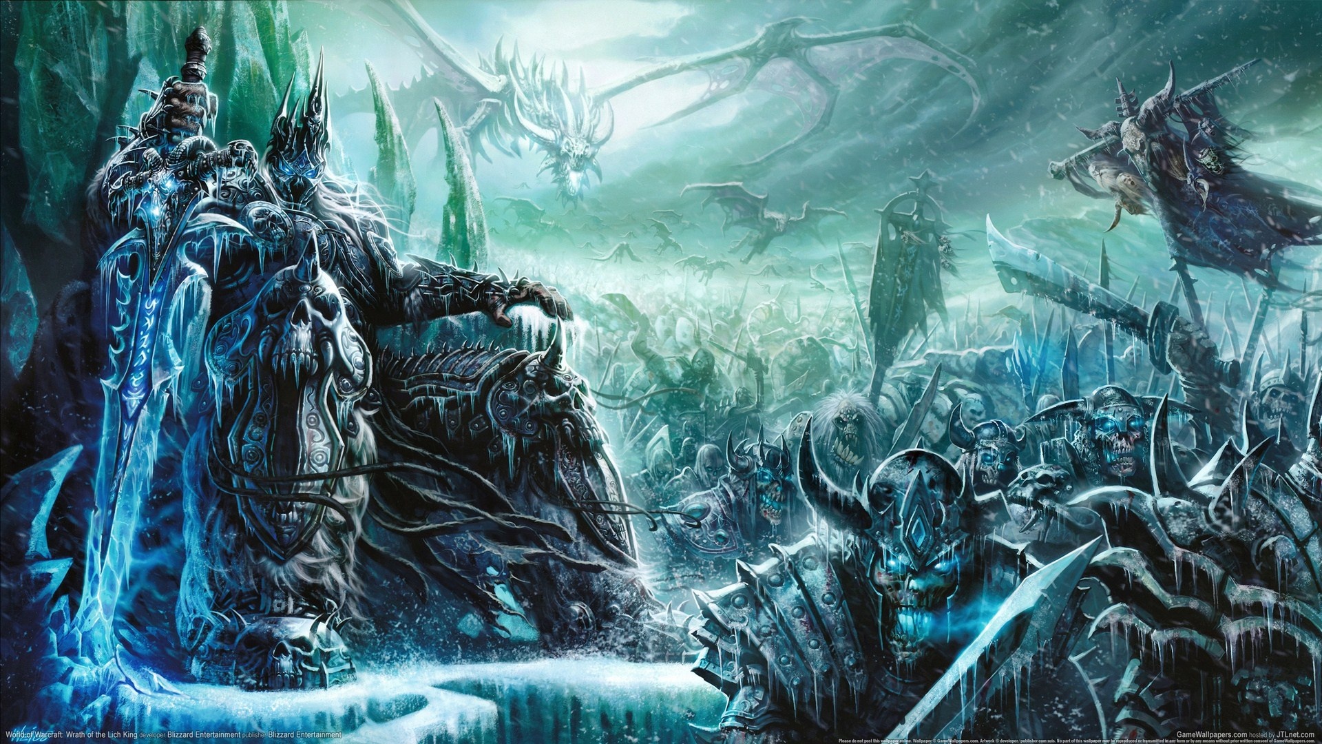 World of Warcraft Wrath of the Lich King Wallpaper Desktop Wallpapers