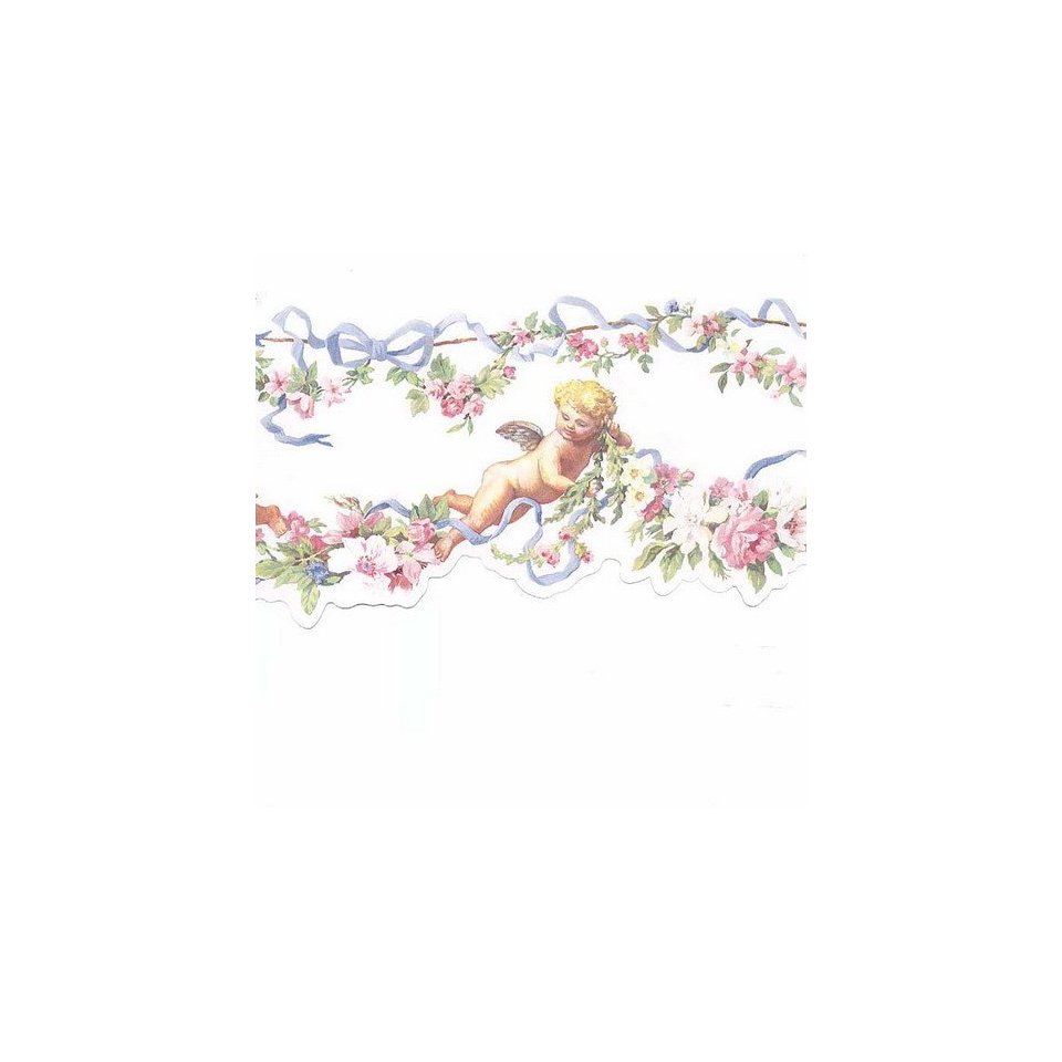 Free download Cherubs White Clouds Wallpaper Border Home Kitchen