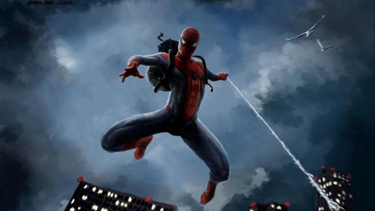 Spider Man Superhero Marvel Action Spiderman Wallpaper
