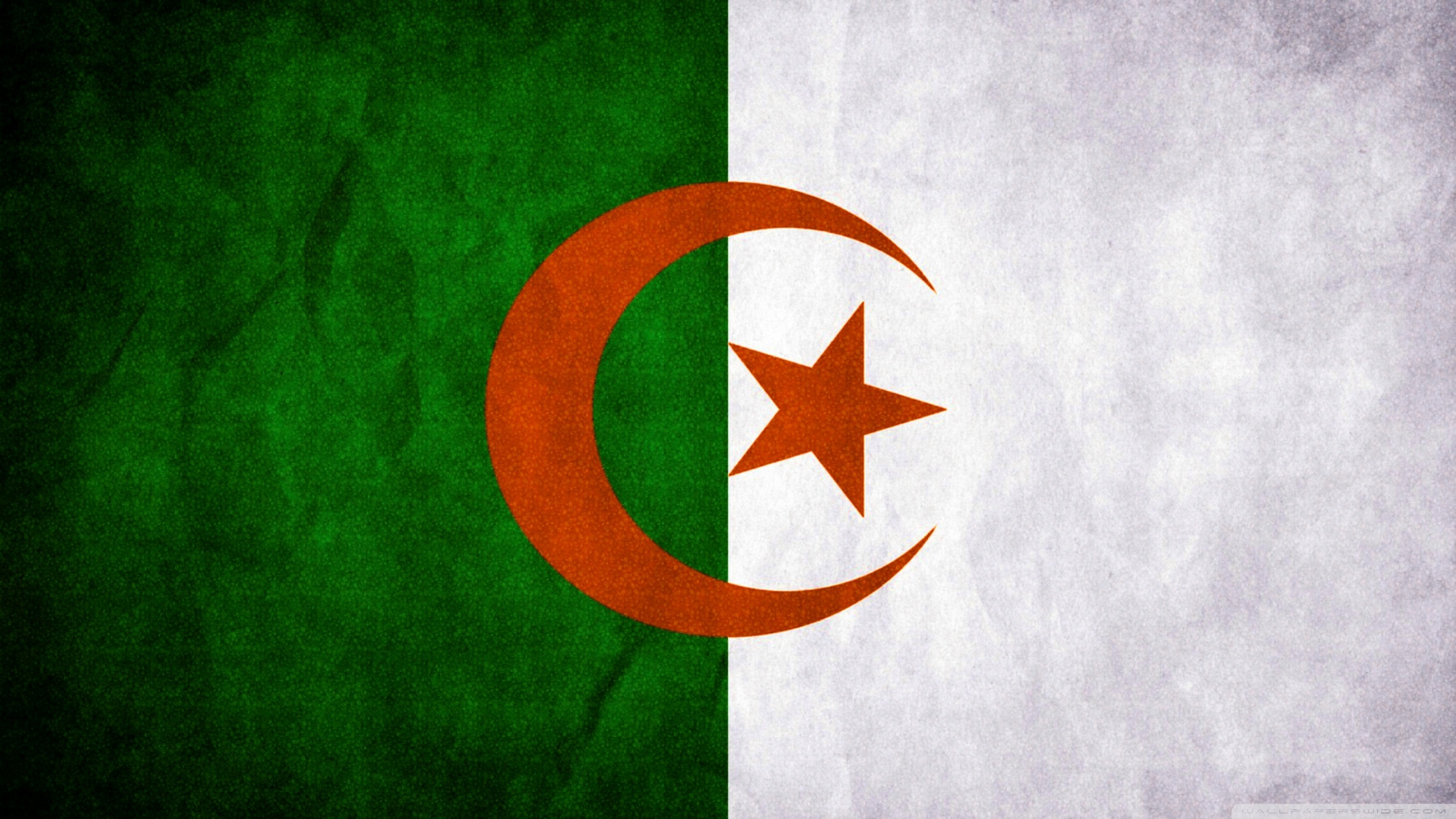 Algeria Flag 4k HD Desktop Wallpaper For Ultra Tv Dual