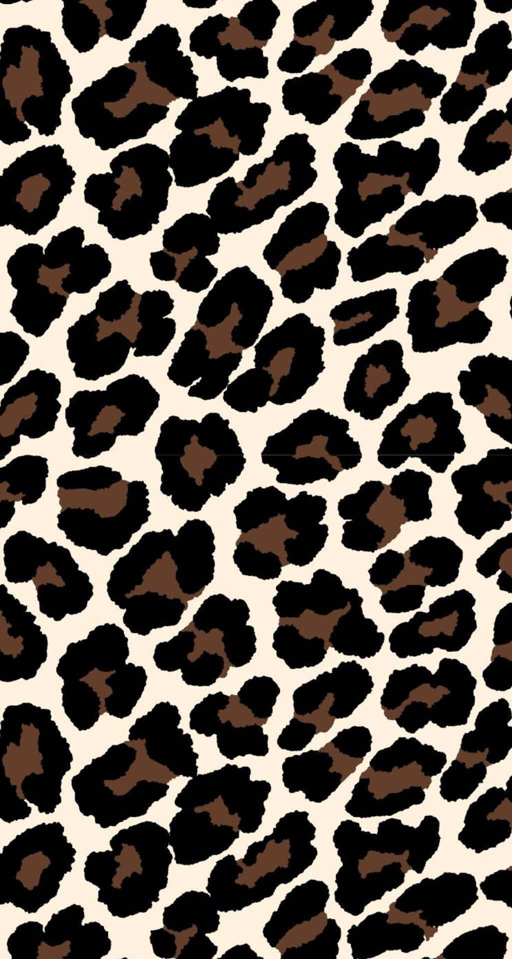 Aesthetic Cute Cheetah Print Wallpaper