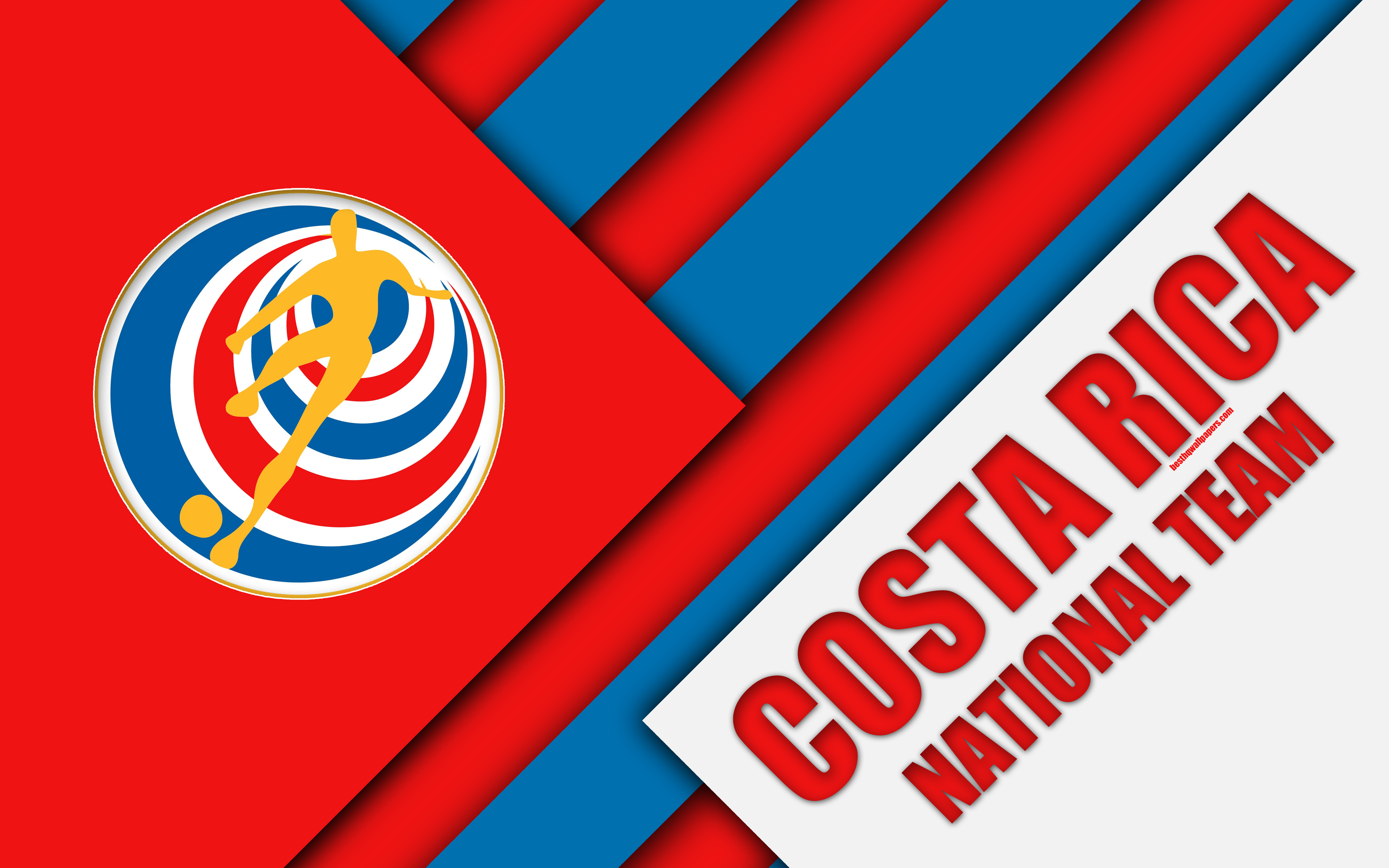 Wallpaper Costa Rica National Football Team 4k