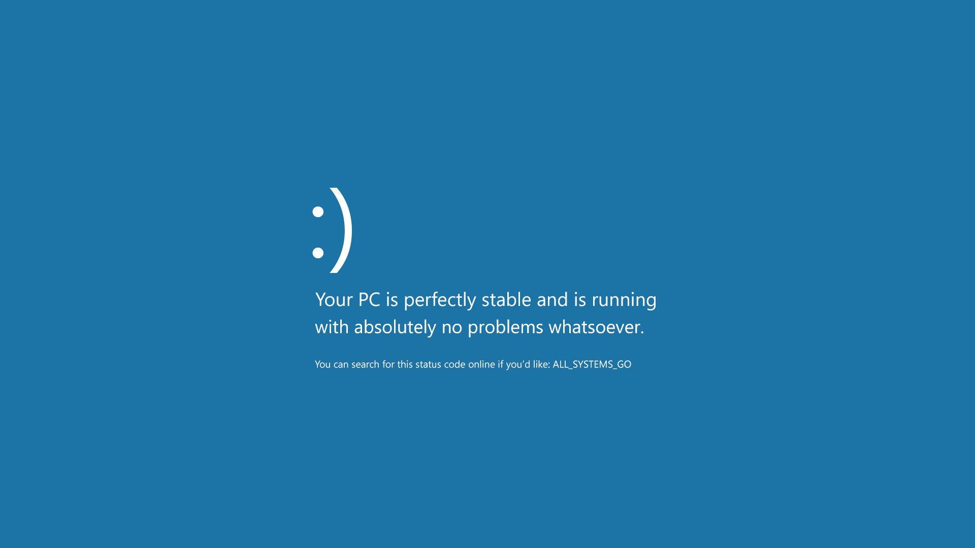 Blue Screen Of Death Microsoft Windows Motivational Wallpaper