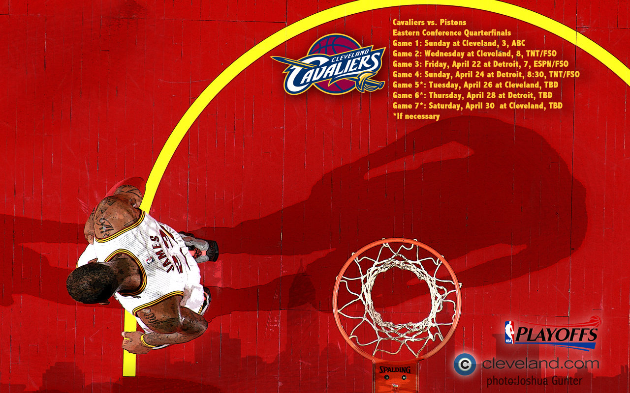Cleveland Cavaliers Nba Playoffs Schedule Desktop