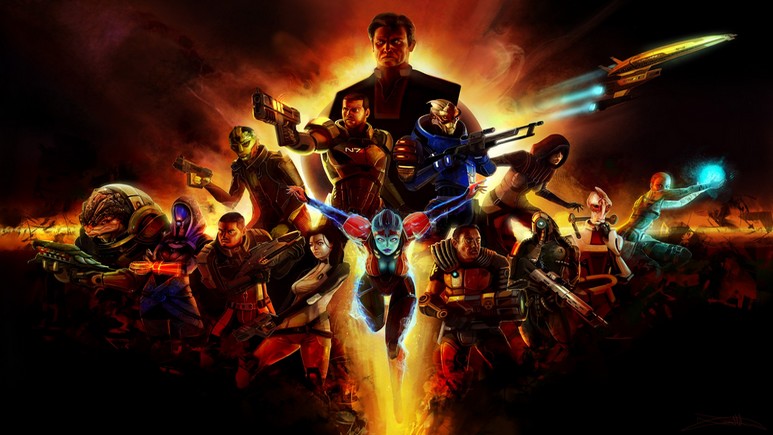 Mass Effect Trilogy Character HD Wallpaper Copy