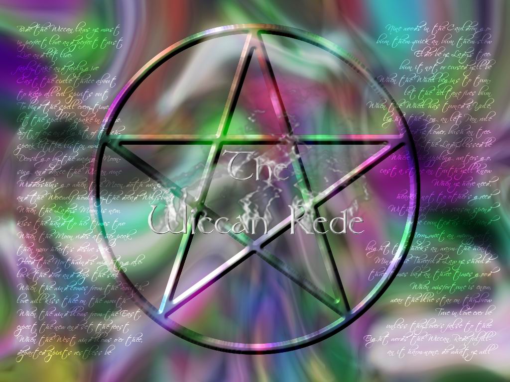 Wallpaper wiccan rede 1024x768