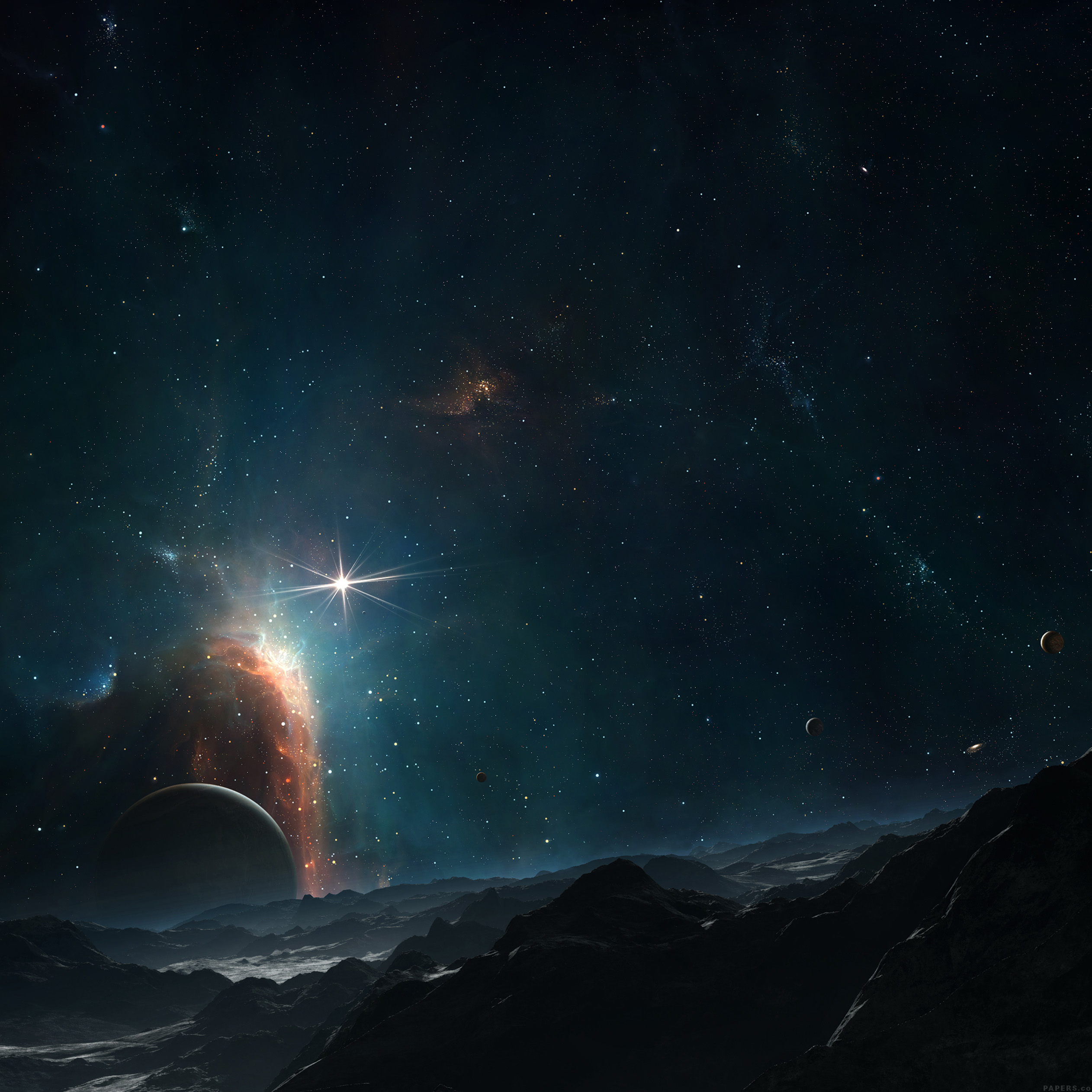 Gorgeous Galaxy Wallpaper For iPhone And iPad