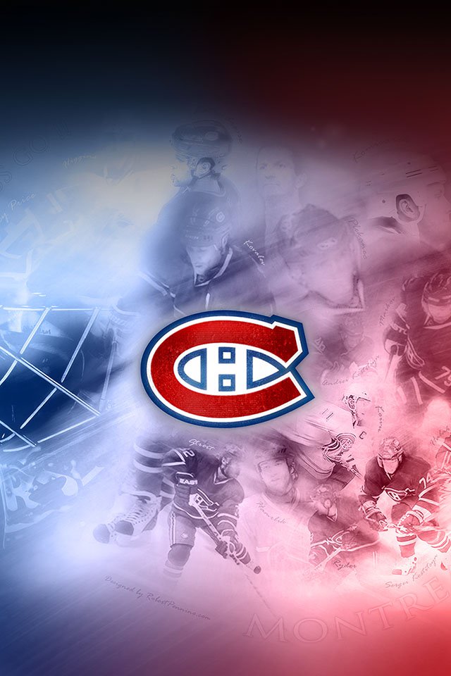 Montreal Canadiens Ios7 Ios8 Ios9 iPhone4 iPhone5 iPhone6