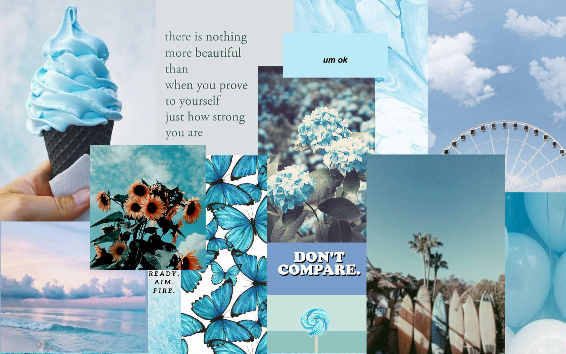 Blue Aesthetic Pc Wallpaper