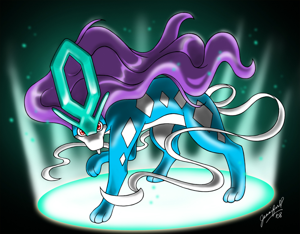 The Three Legendary Dogs Image Suicune HD Wallpaper And