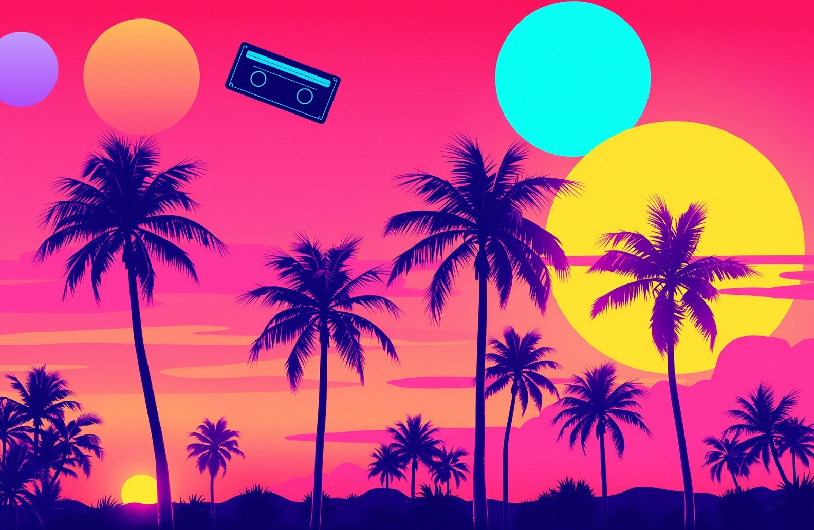 80s Aesthetic Wallpaper