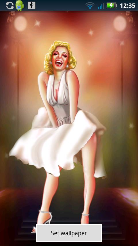 Marilyn Monroe Live Wallpaper Android Apps On Google Play