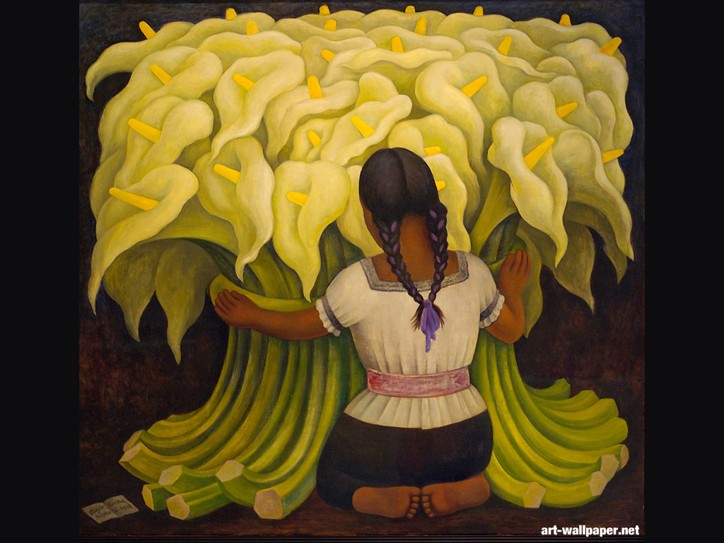 Diego Rivera Wallpaper Paintings Art