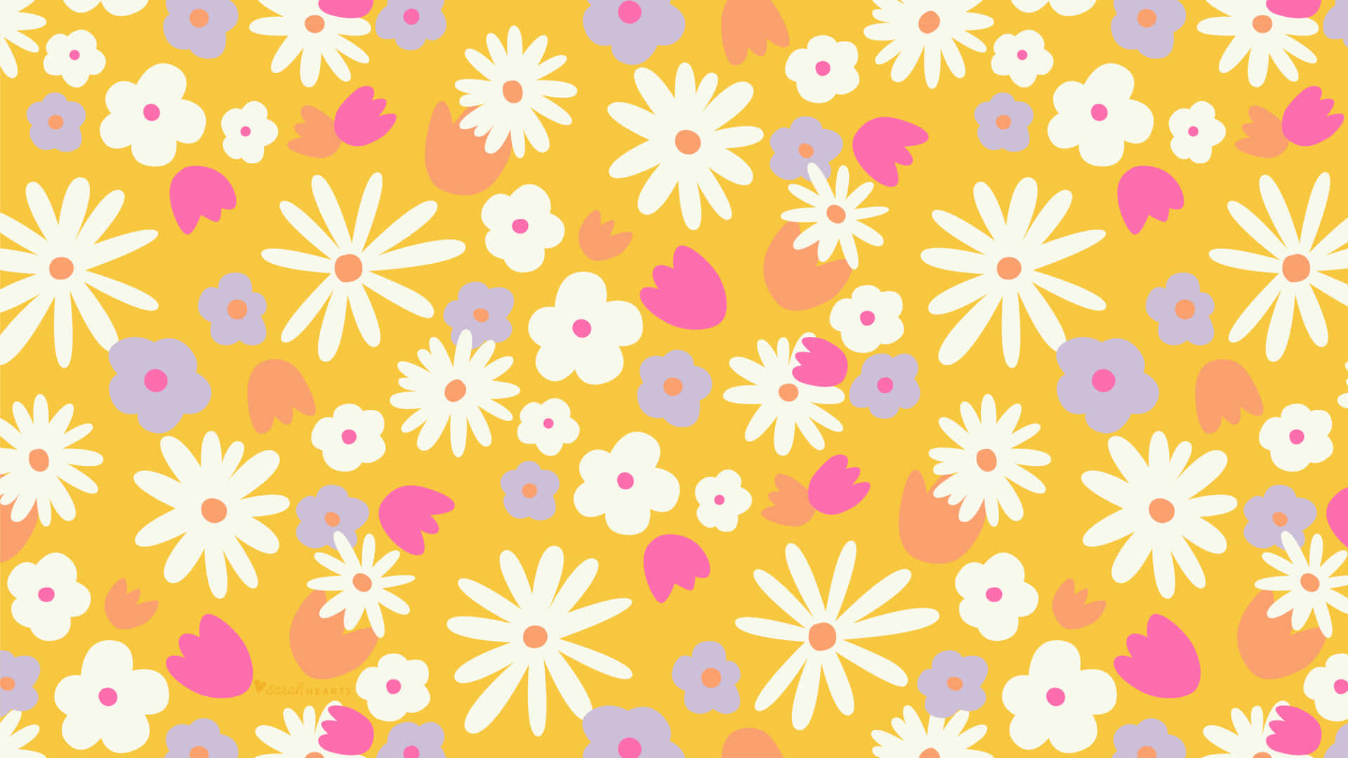 70s Flower Wallpaper