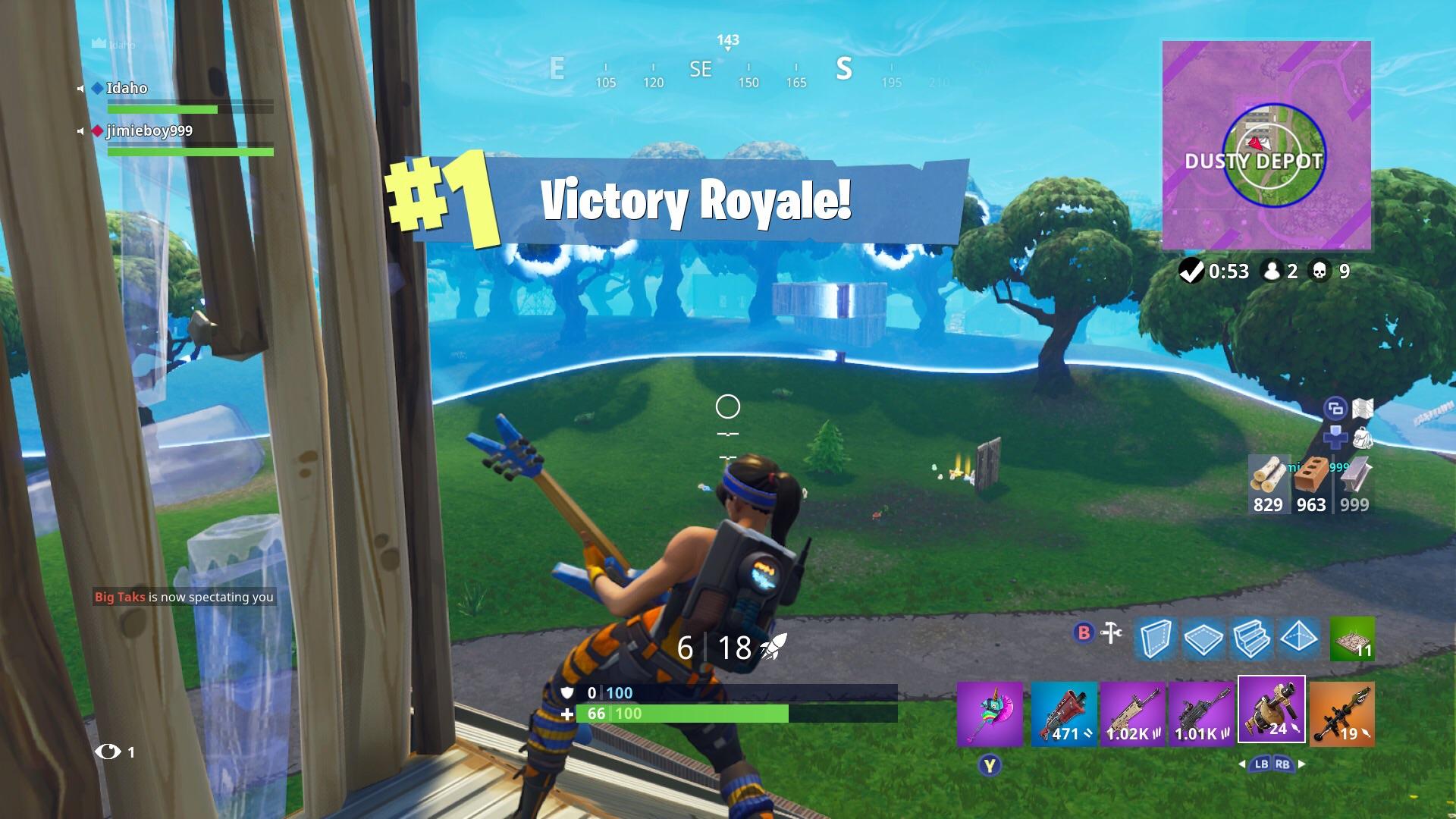 I Won A Game At Dusty While Wearing The Dominator Of Depot