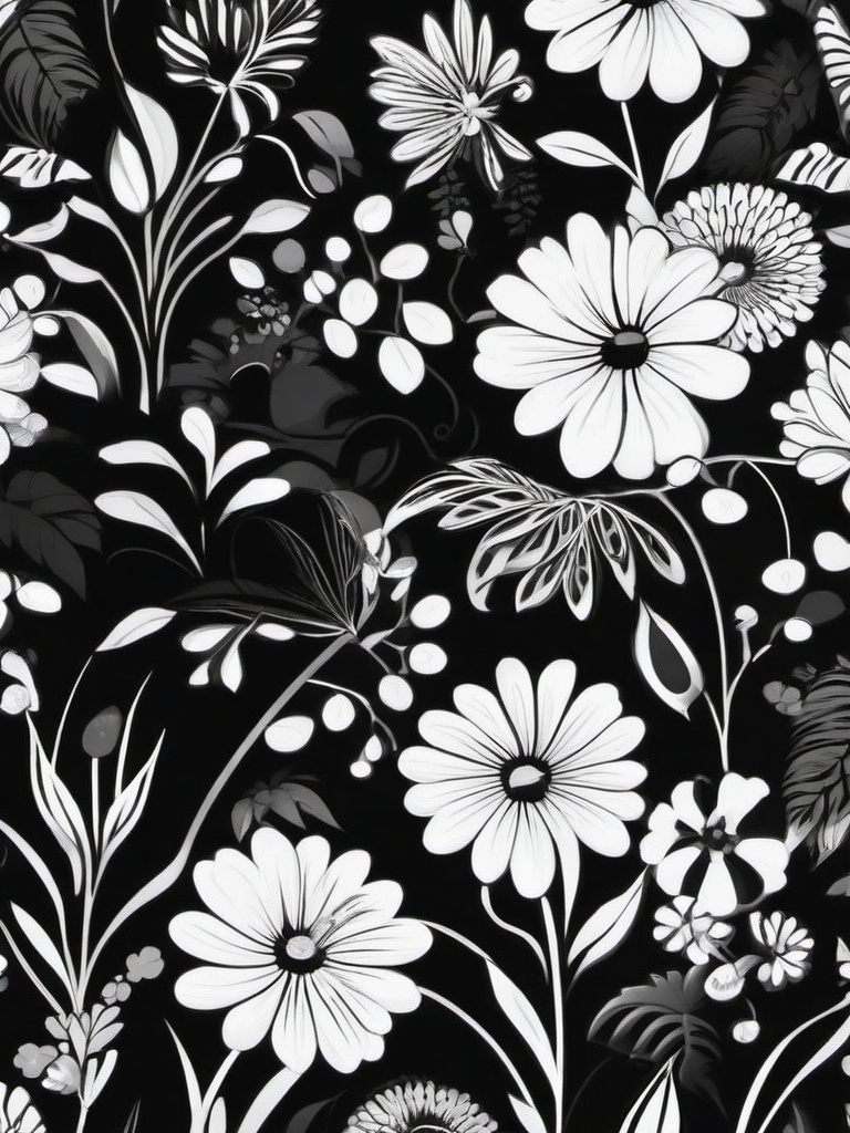 Black And White Cute Wallpaper
