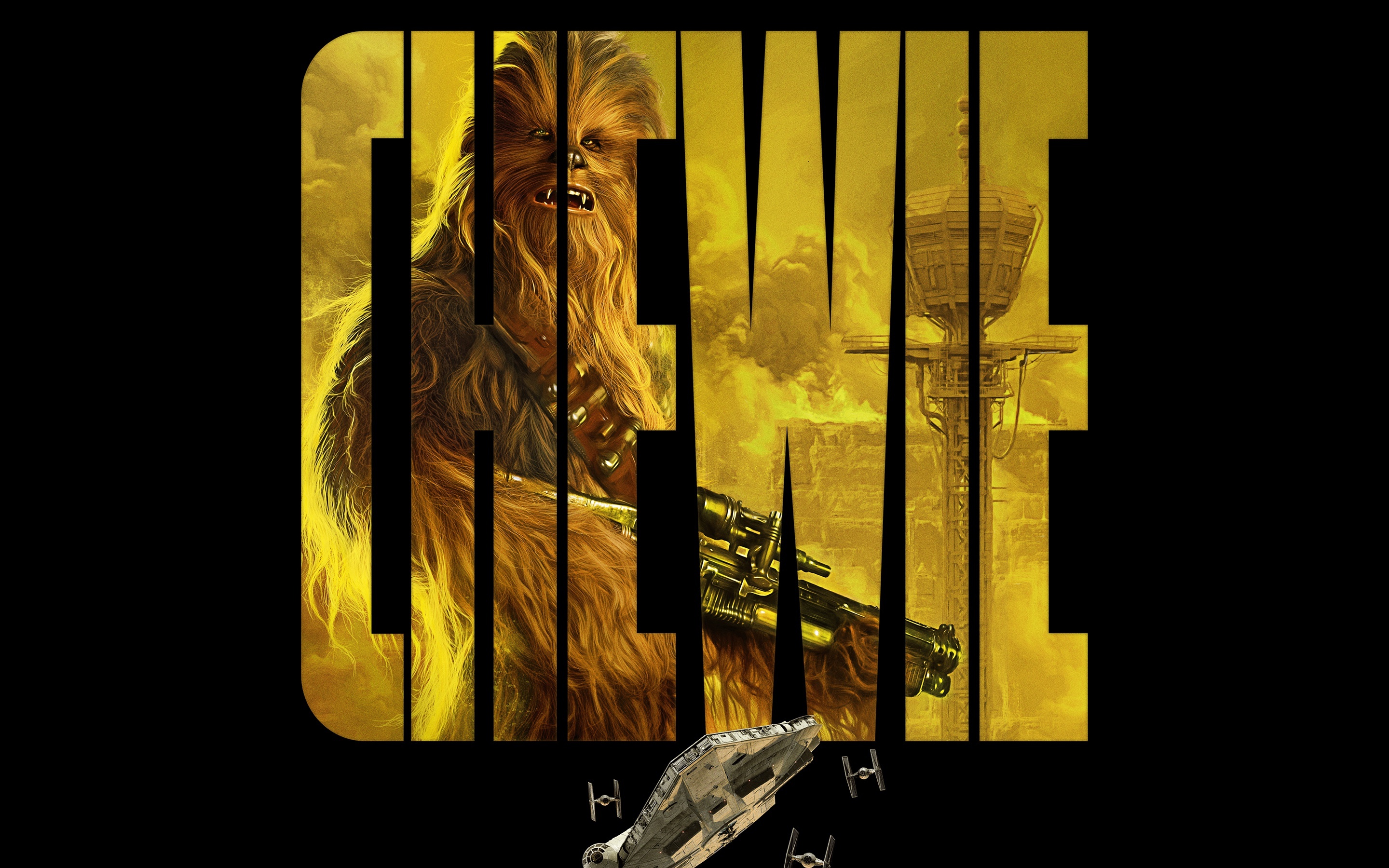Chewbacca Star Wars Art Wallpaper HD Movies 4k Image