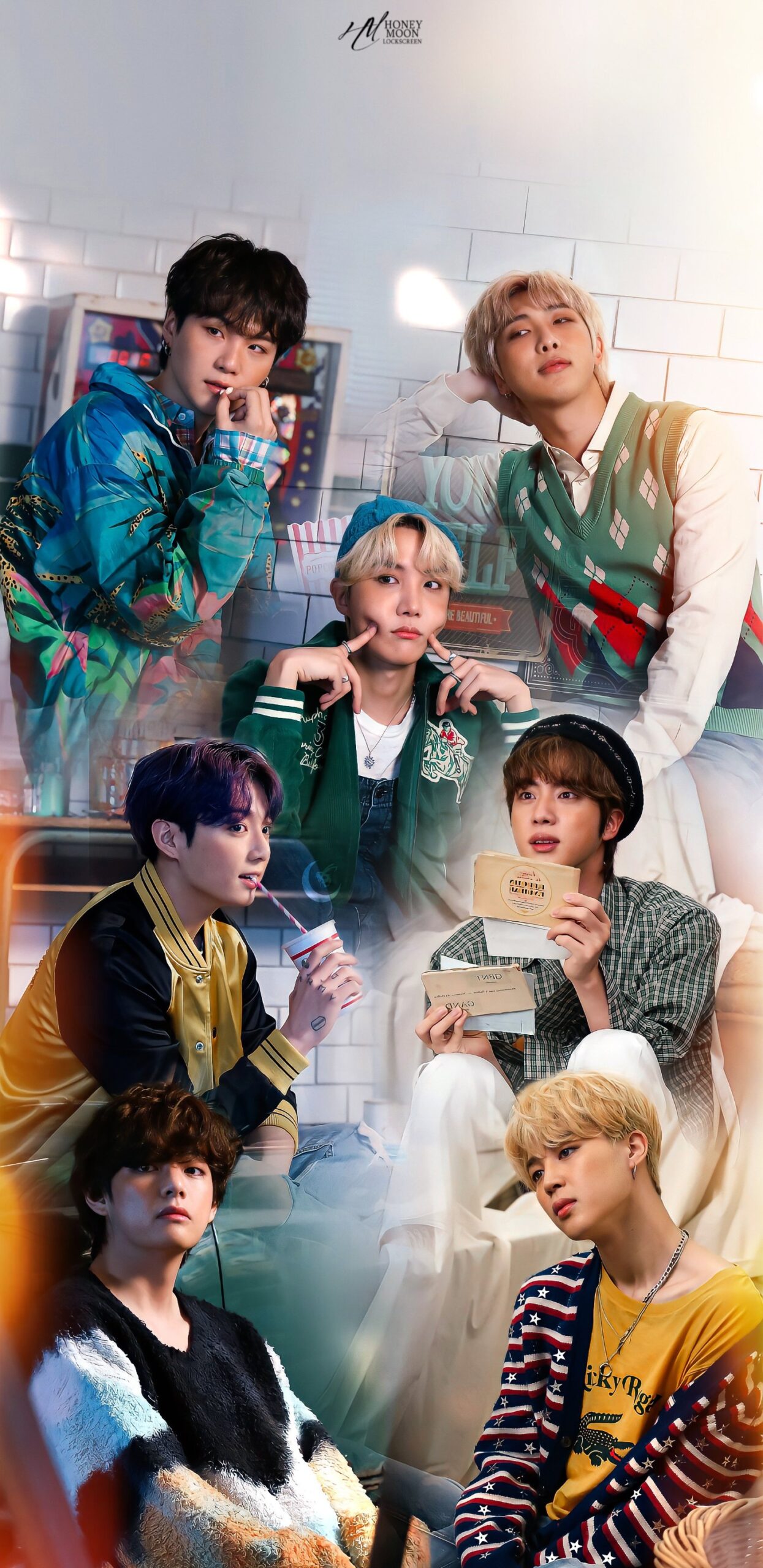 Bts Aesthetic Laptop Wallpaper Top Off